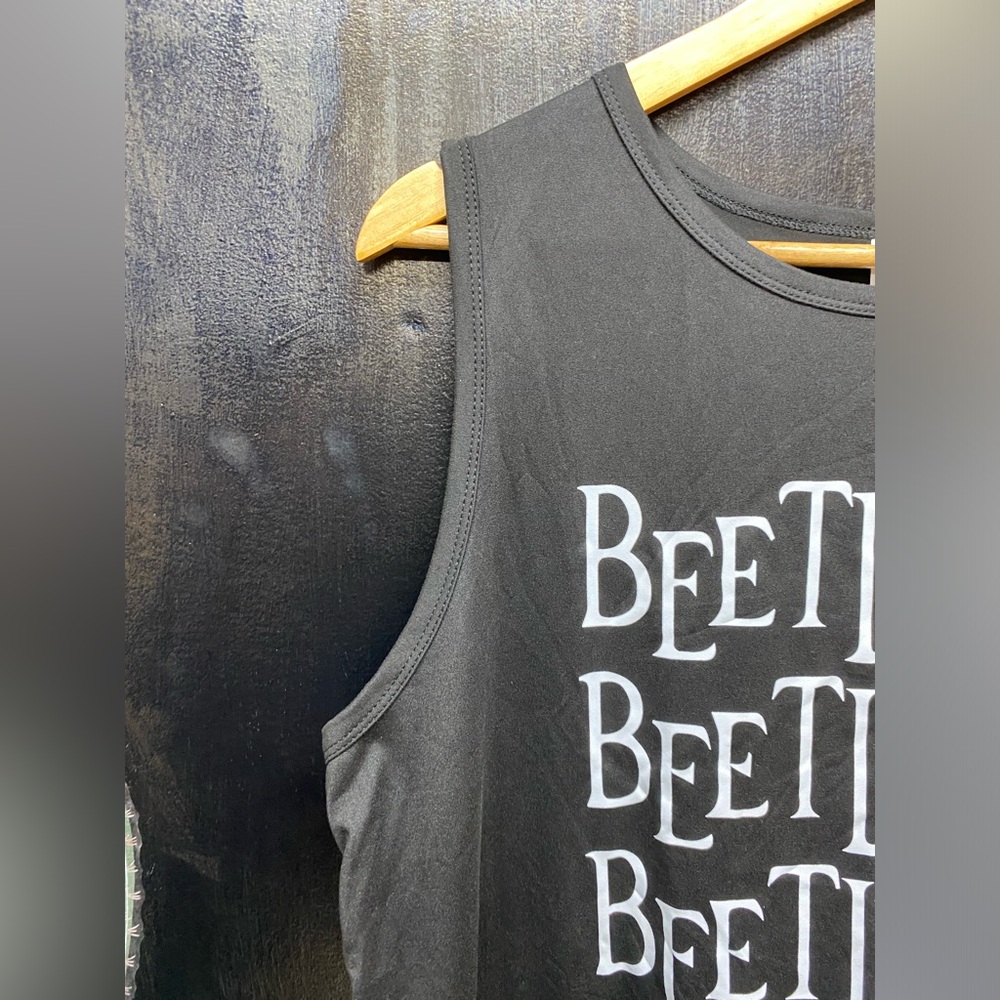 🧿SUPER SALE; PRICE FIRM🧿
BEETLEJUICE Tank top!!! 🖤🤍 - Picture 5 of 13
